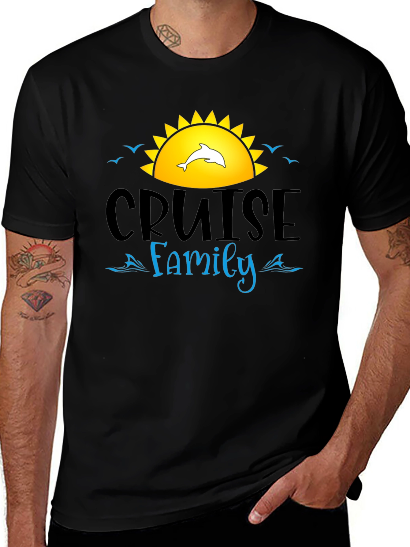 Cruise Family Graphic T-Shirt