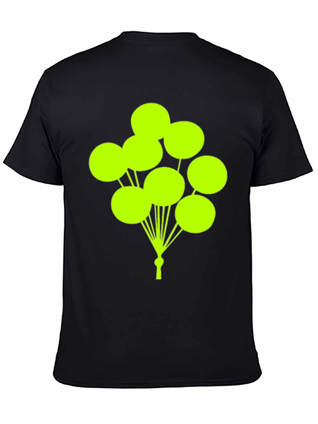 Balloon Graphic Tee - Fun & Stylish Black T-Shirt