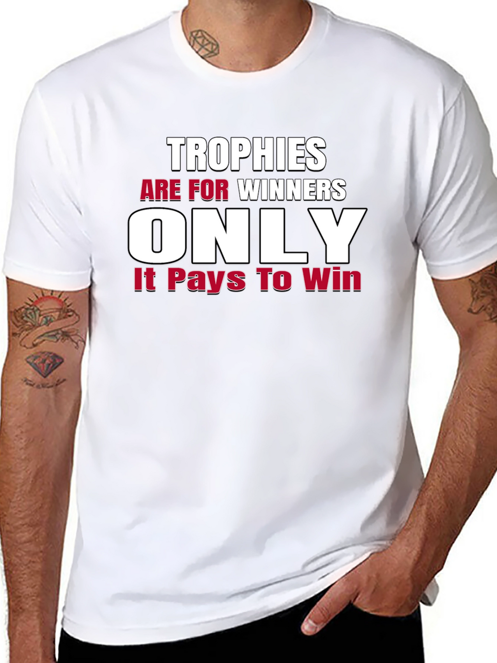 Trophies are for Winners Graphic Tee