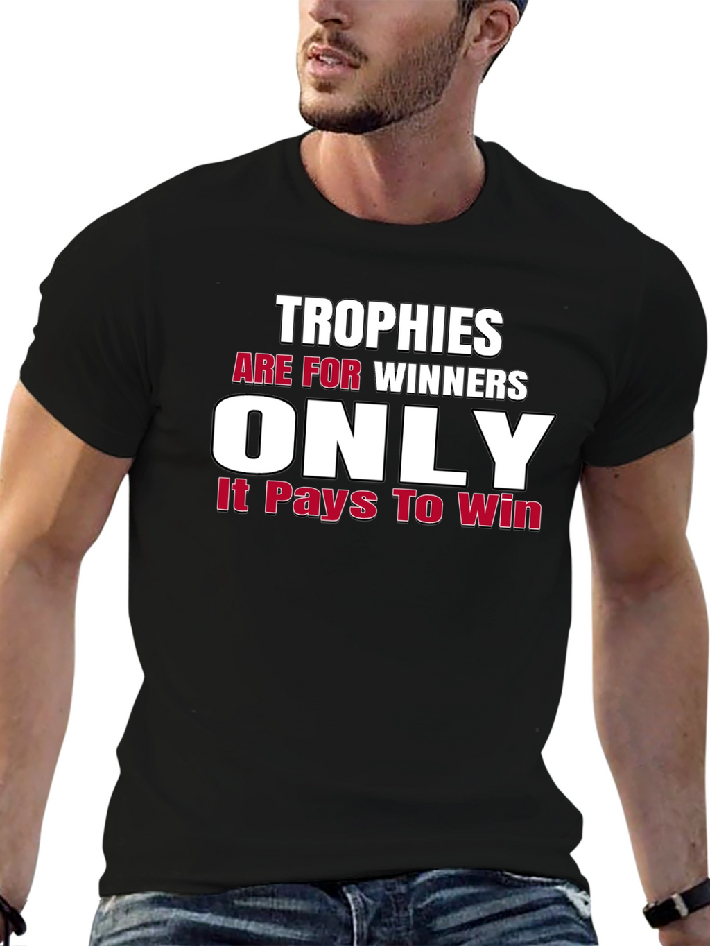 Trophies are for Winners Graphic Tee