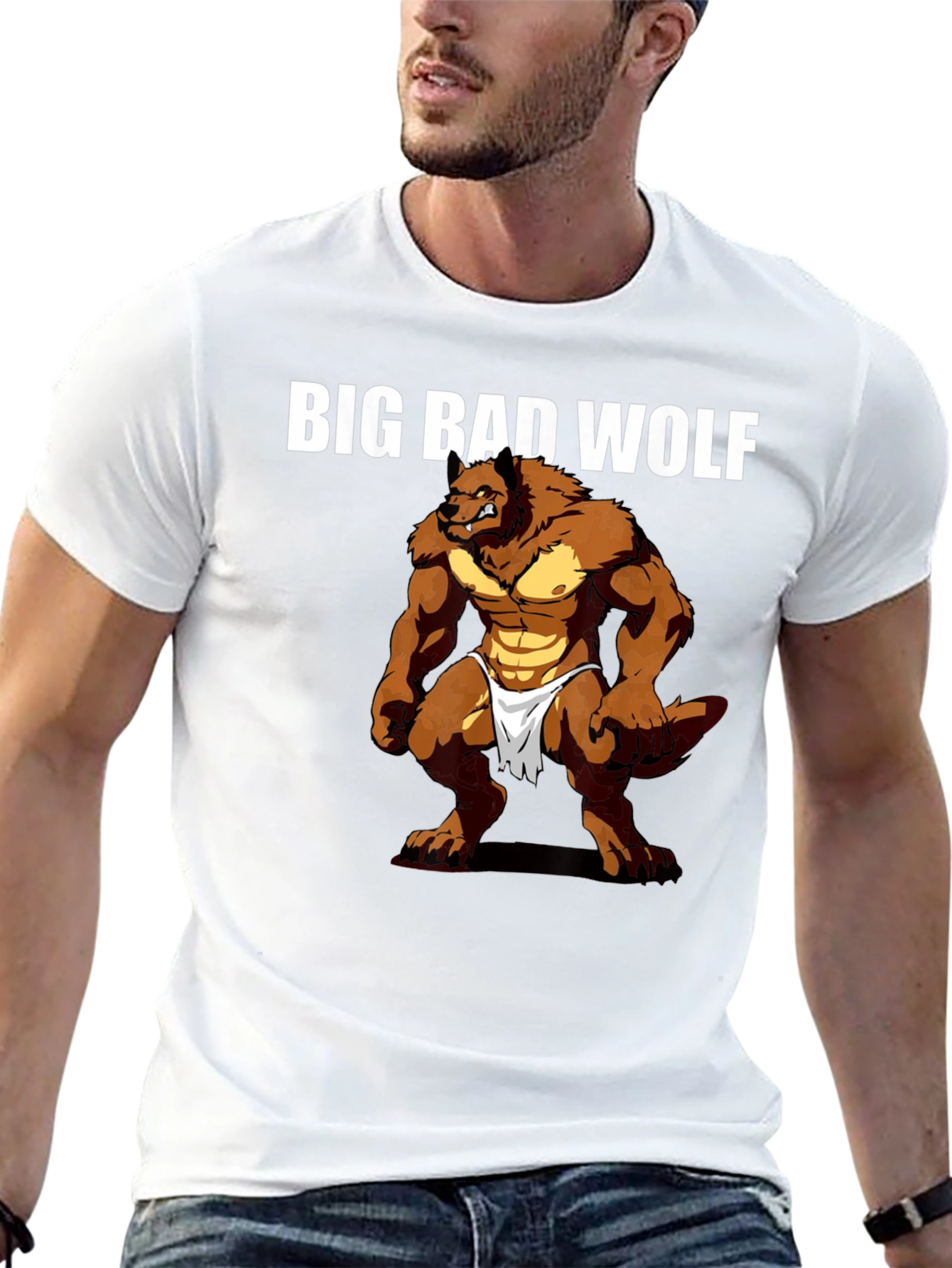 Big Bad Wolf Graphic T-Shirt