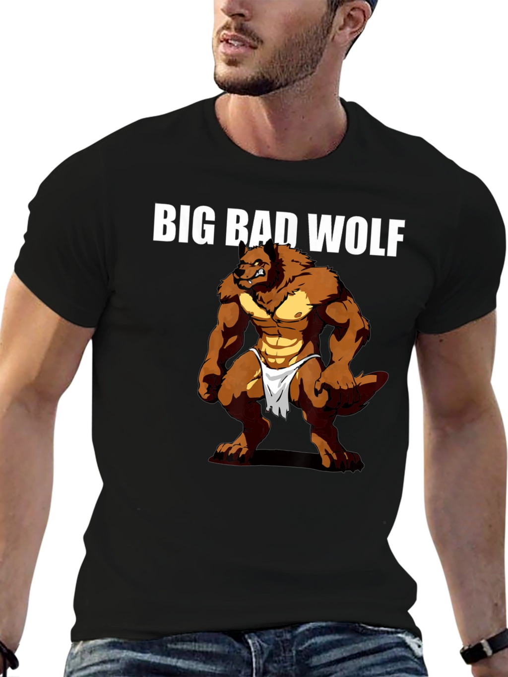 Big Bad Wolf Graphic T-Shirt