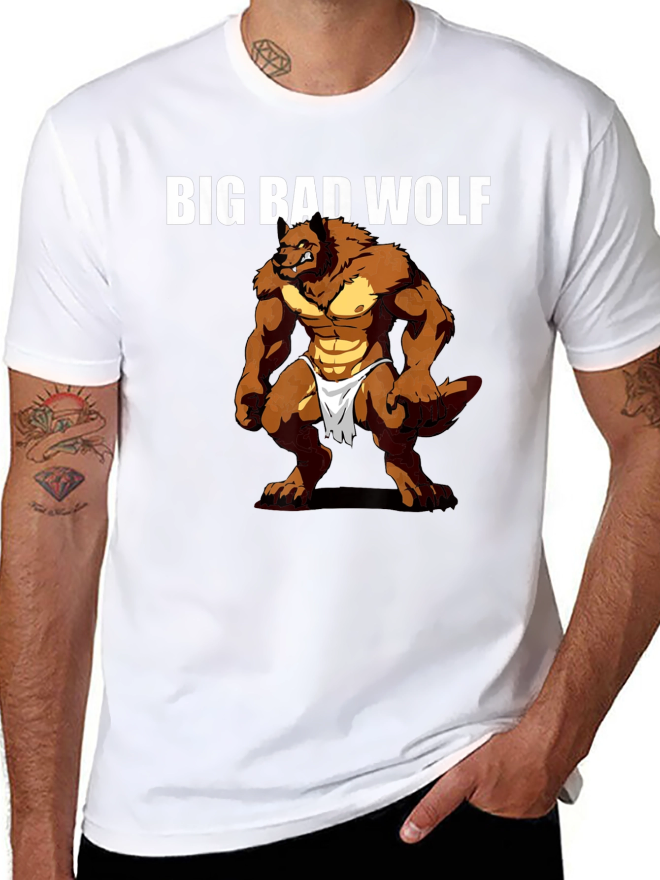 Big Bad Wolf Graphic T-Shirt