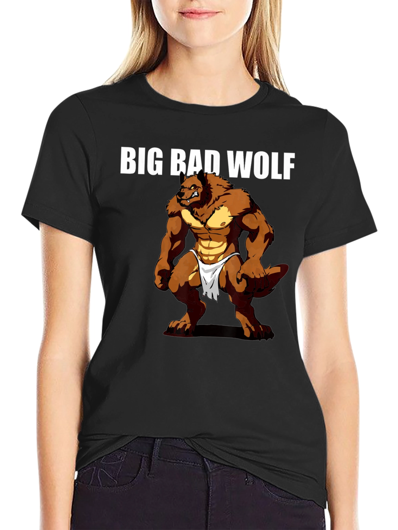Big Bad Wolf Graphic T-Shirt