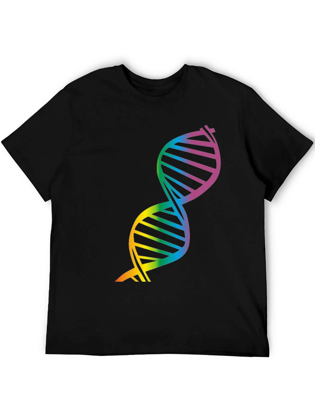 Rainbow DNA Graphic Tee - Science Pride