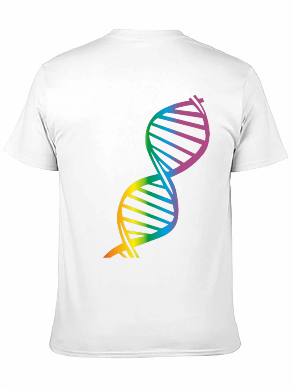 Rainbow DNA Graphic Tee - Science Pride