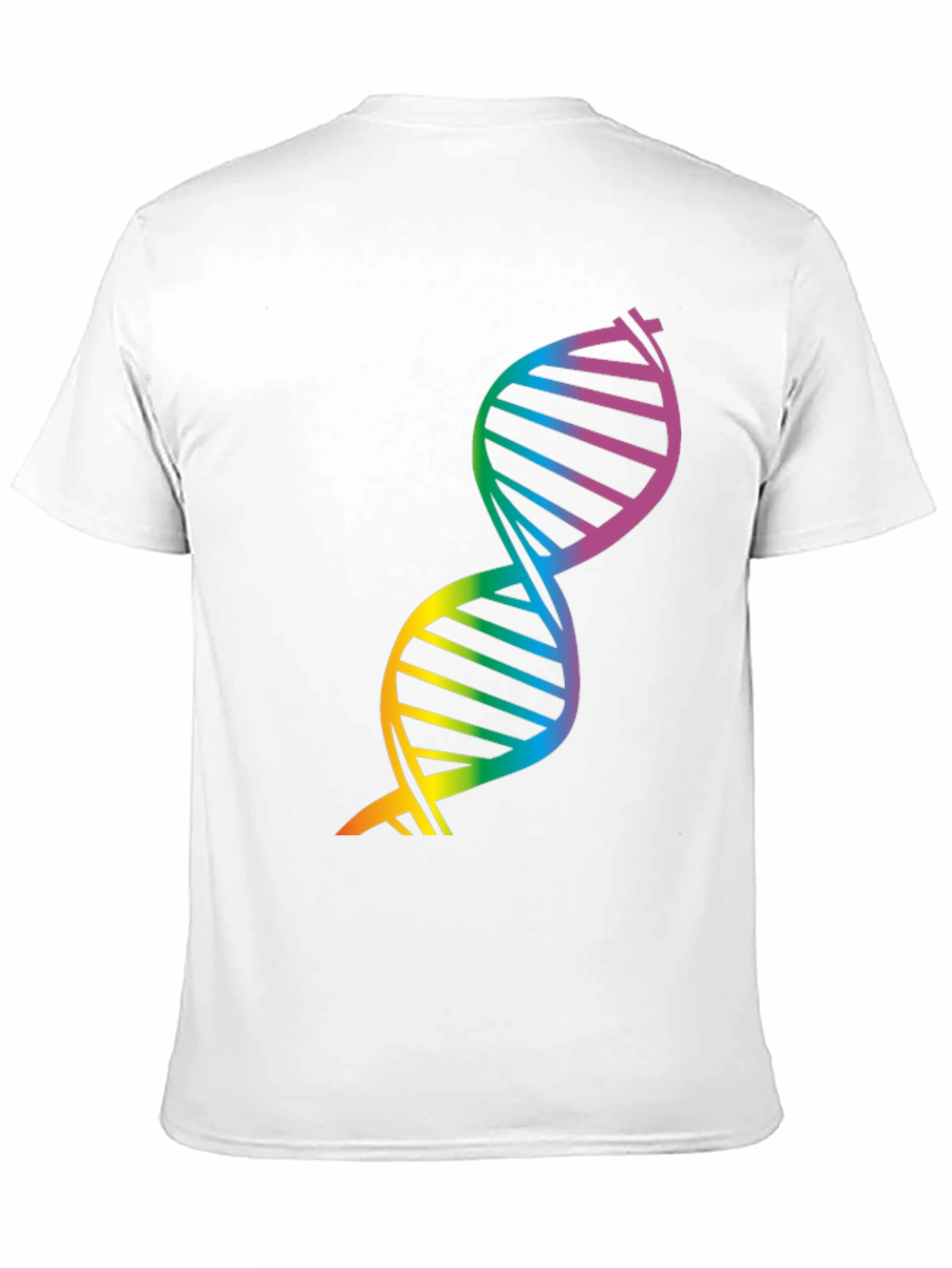 Rainbow DNA Graphic Tee - Science Pride