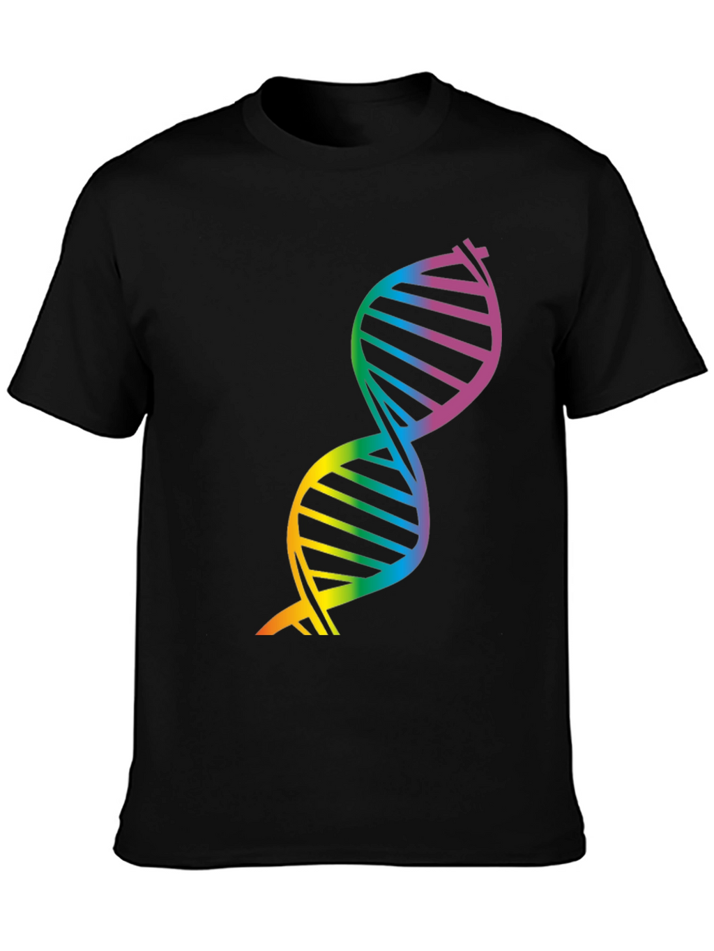 Rainbow DNA Graphic Tee - Science Pride