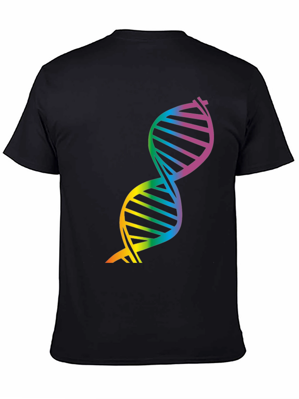 Rainbow DNA Graphic Tee - Science Pride