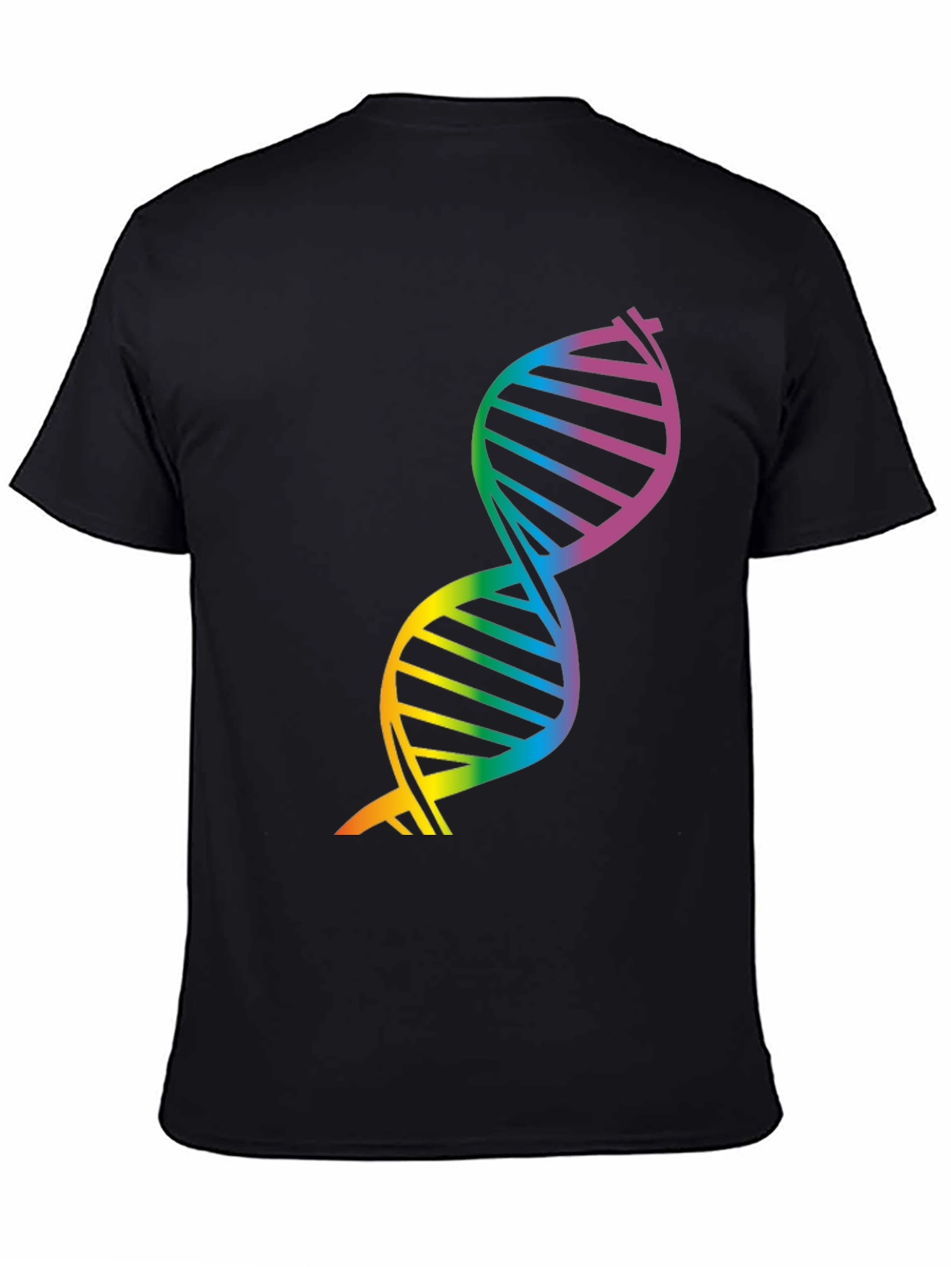 Rainbow DNA Graphic Tee - Science Pride