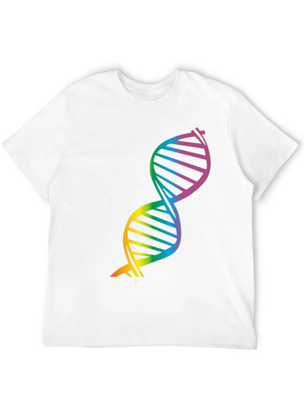 Rainbow DNA Graphic Tee - Science Pride