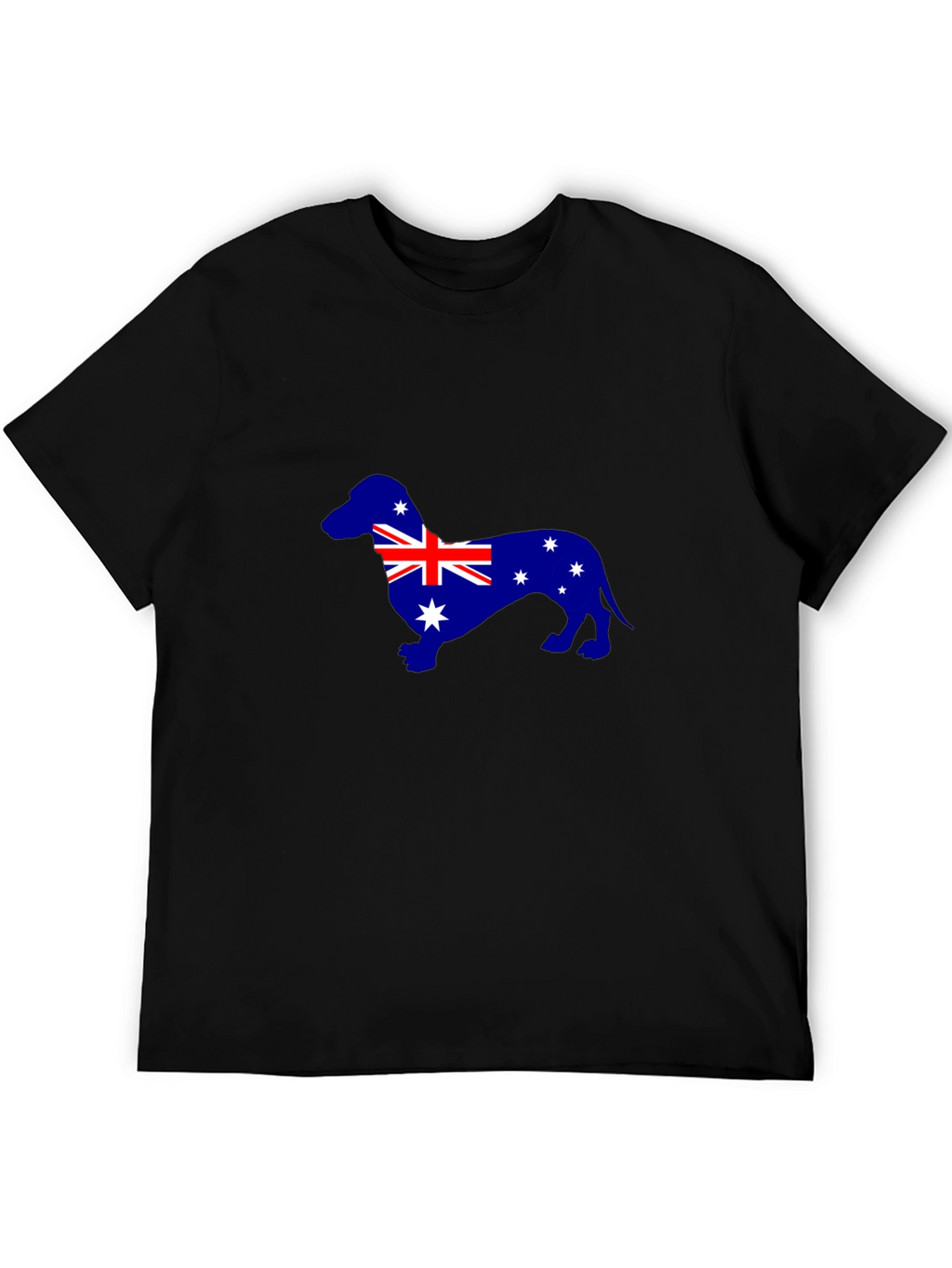 Australian Dachshund T-Shirt - Unisex Black Tee