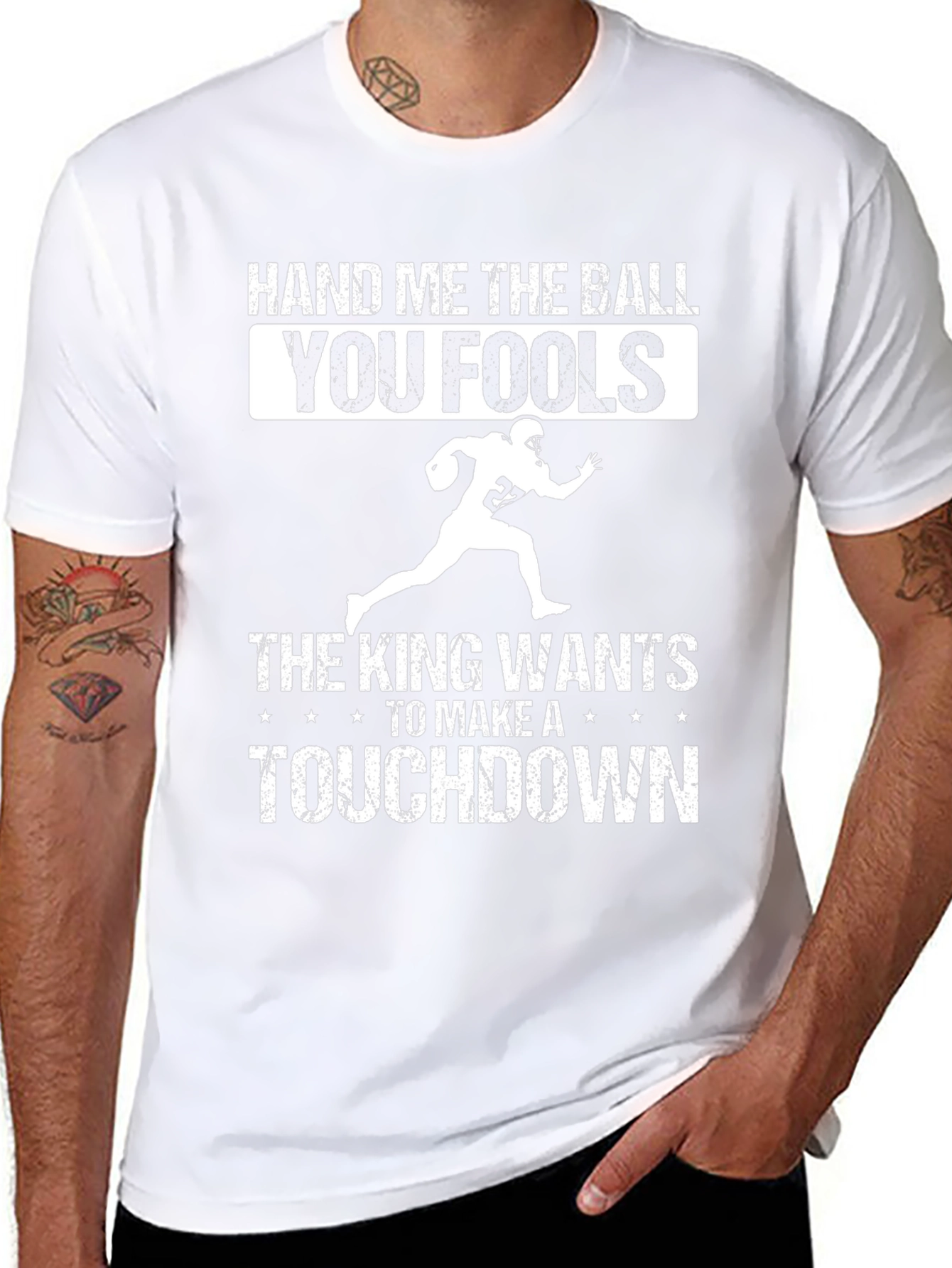 Hand Me The Ball Funny Football T-Shirt