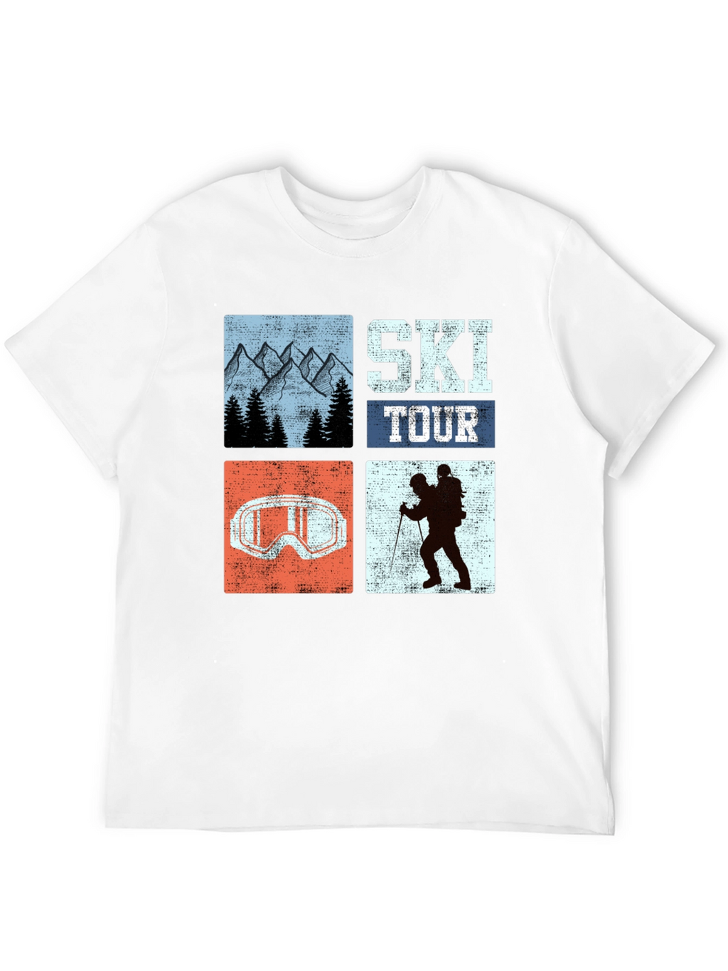 Ski Tour Graphic Tee - Adventure Ready!