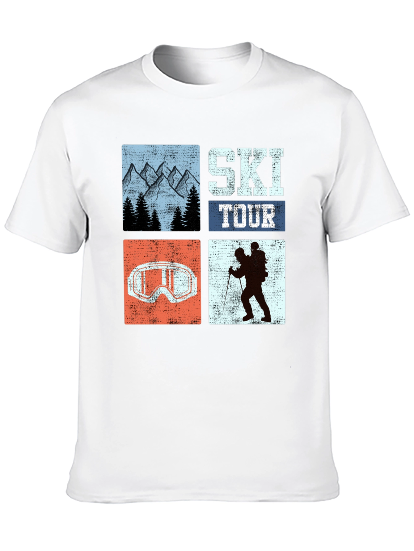 Ski Tour Graphic Tee - Adventure Ready!