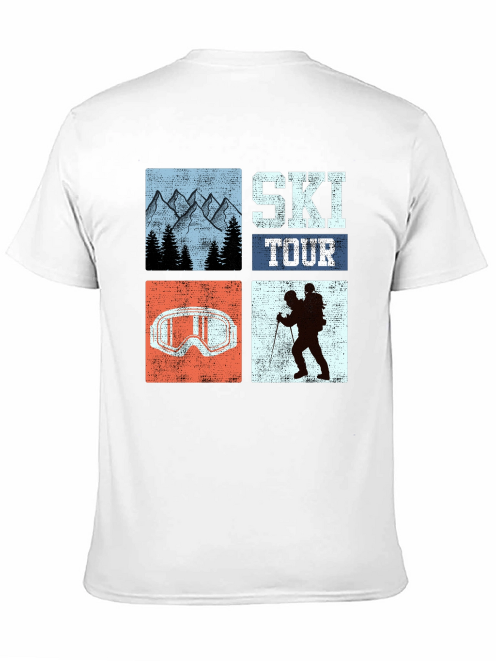 Ski Tour Graphic Tee - Adventure Ready!
