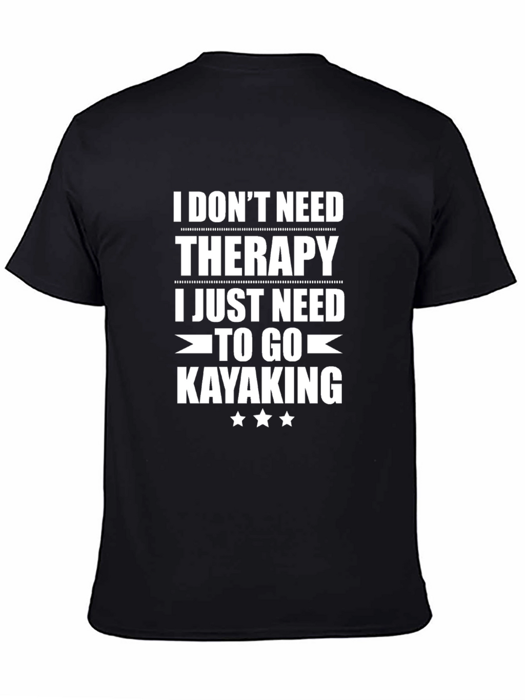 Kayaking Therapy Graphic T-Shirt