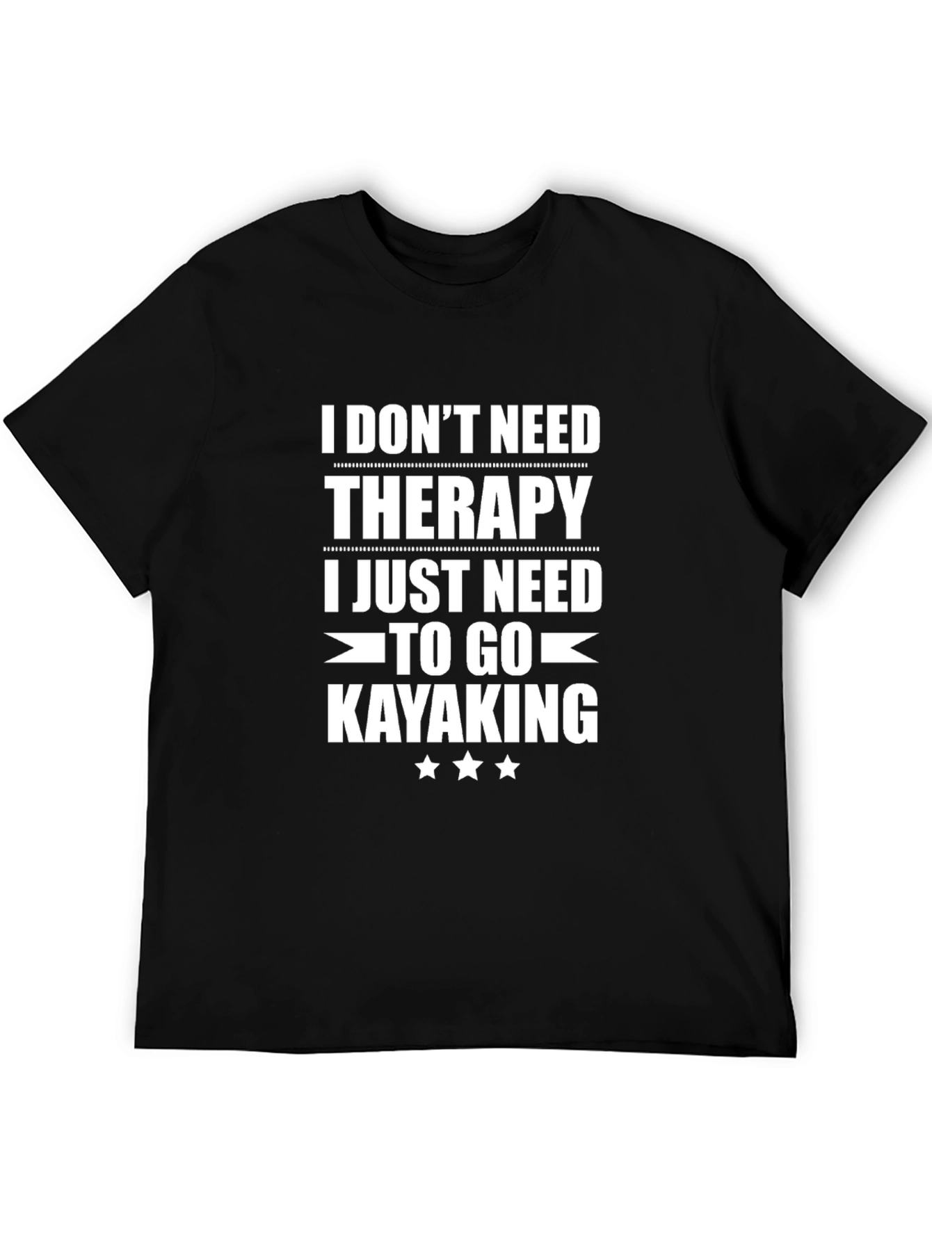 Kayaking Therapy Graphic T-Shirt