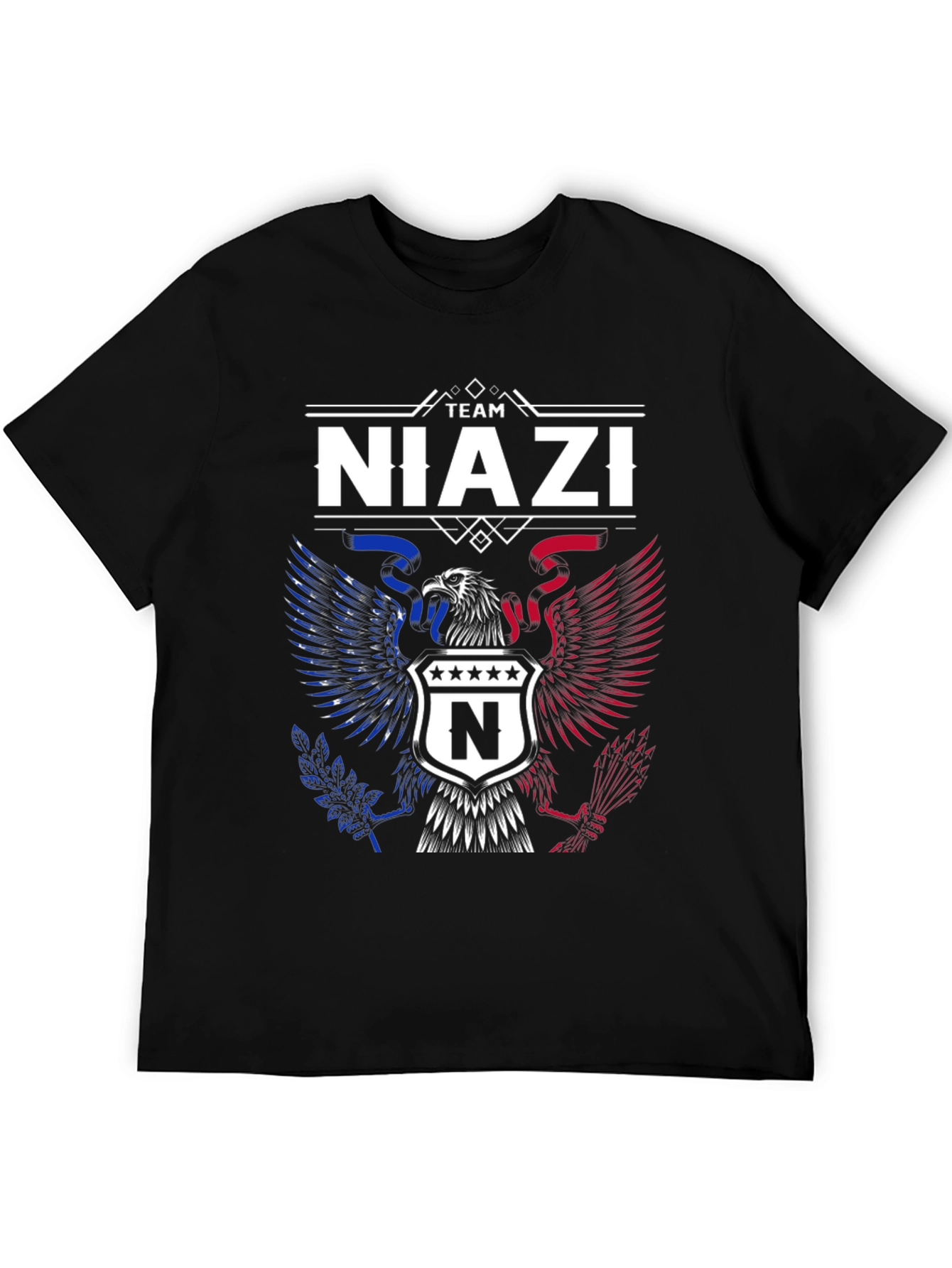 Team Niazi Eagle Crest Graphic T-Shirt