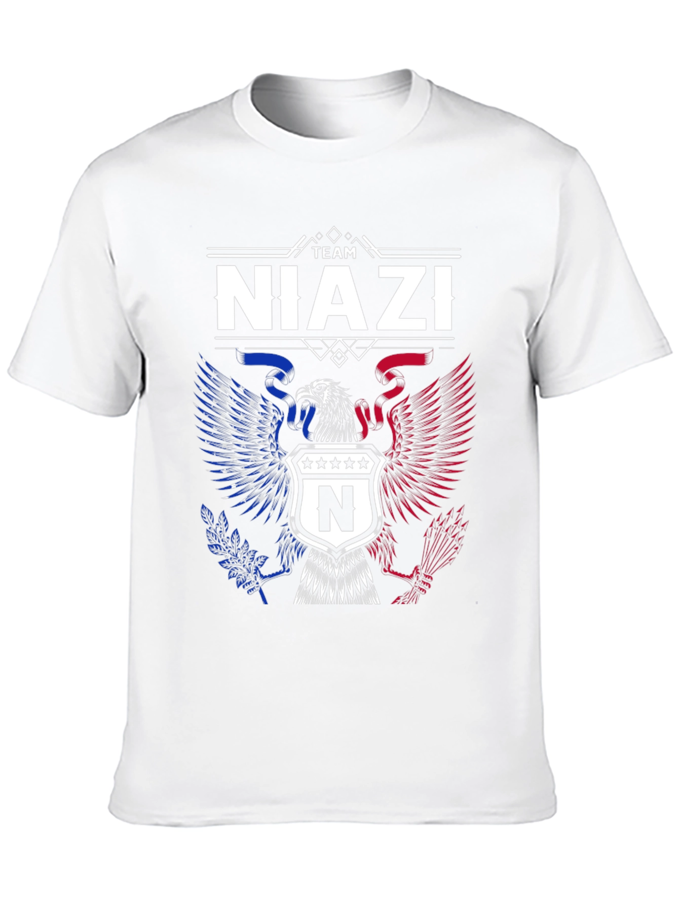 Team Niazi Eagle Crest Graphic T-Shirt