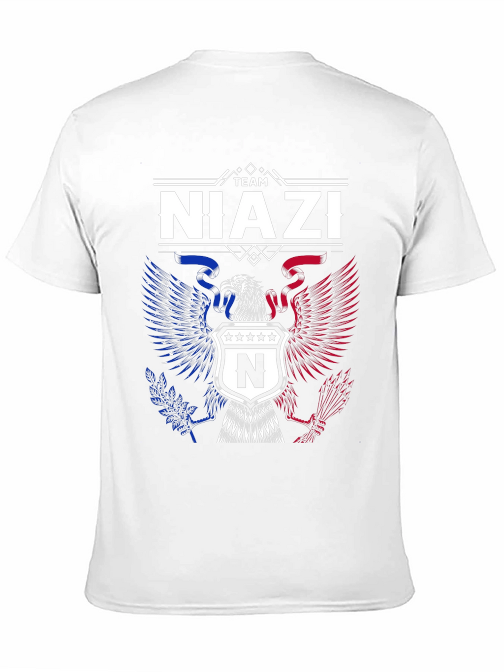 Team Niazi Eagle Crest Graphic T-Shirt