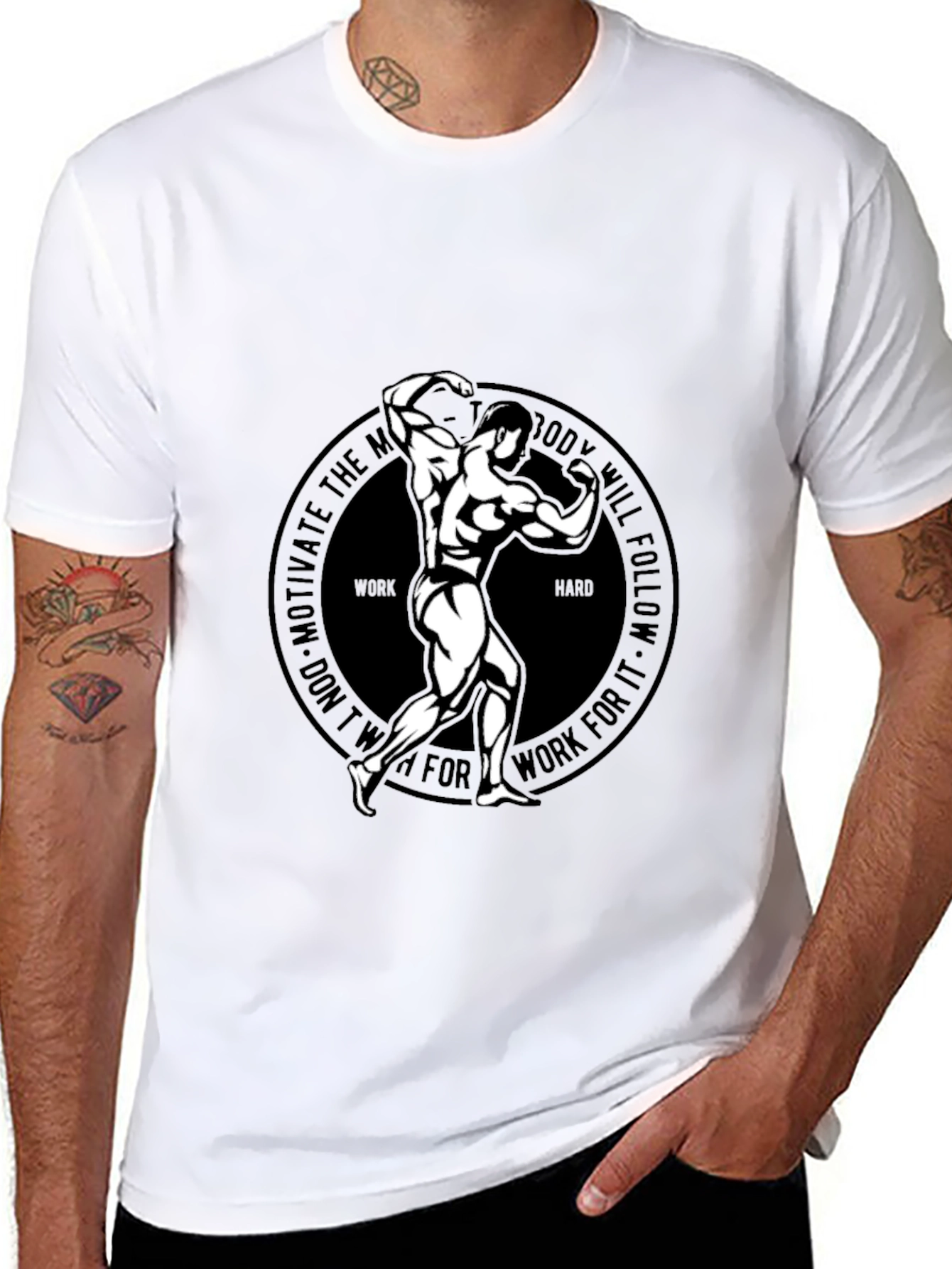 Motivational Bodybuilding T-Shirt