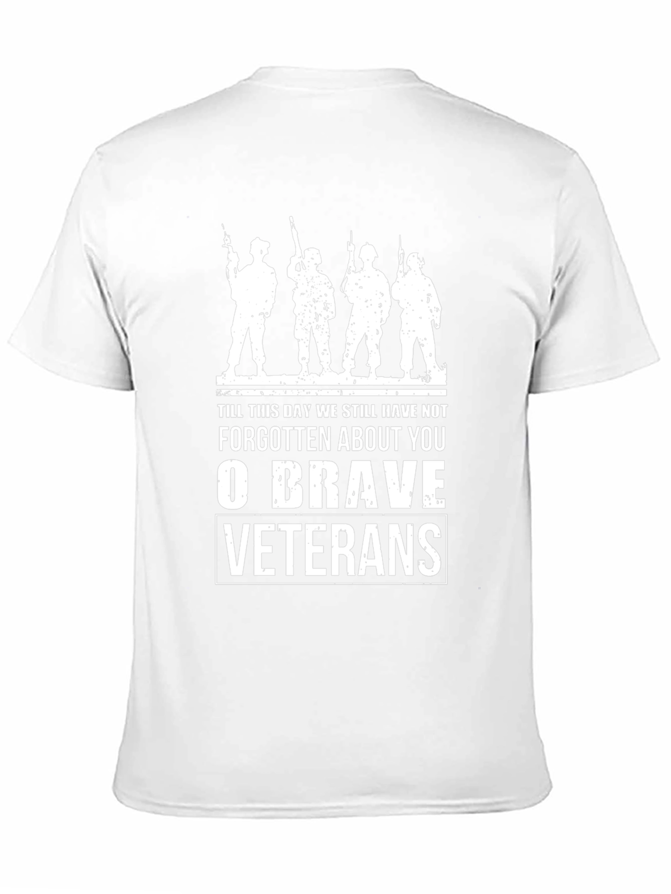 O Brave Veterans Graphic Tee - Military Tribute
