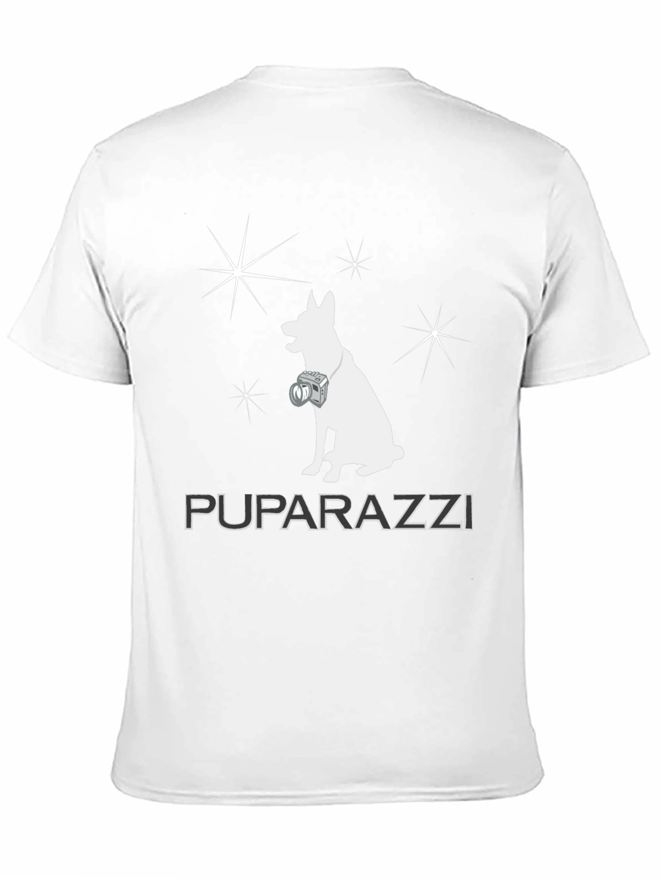 PUPARAZZI Dog Photographer Graphic T-Shirt