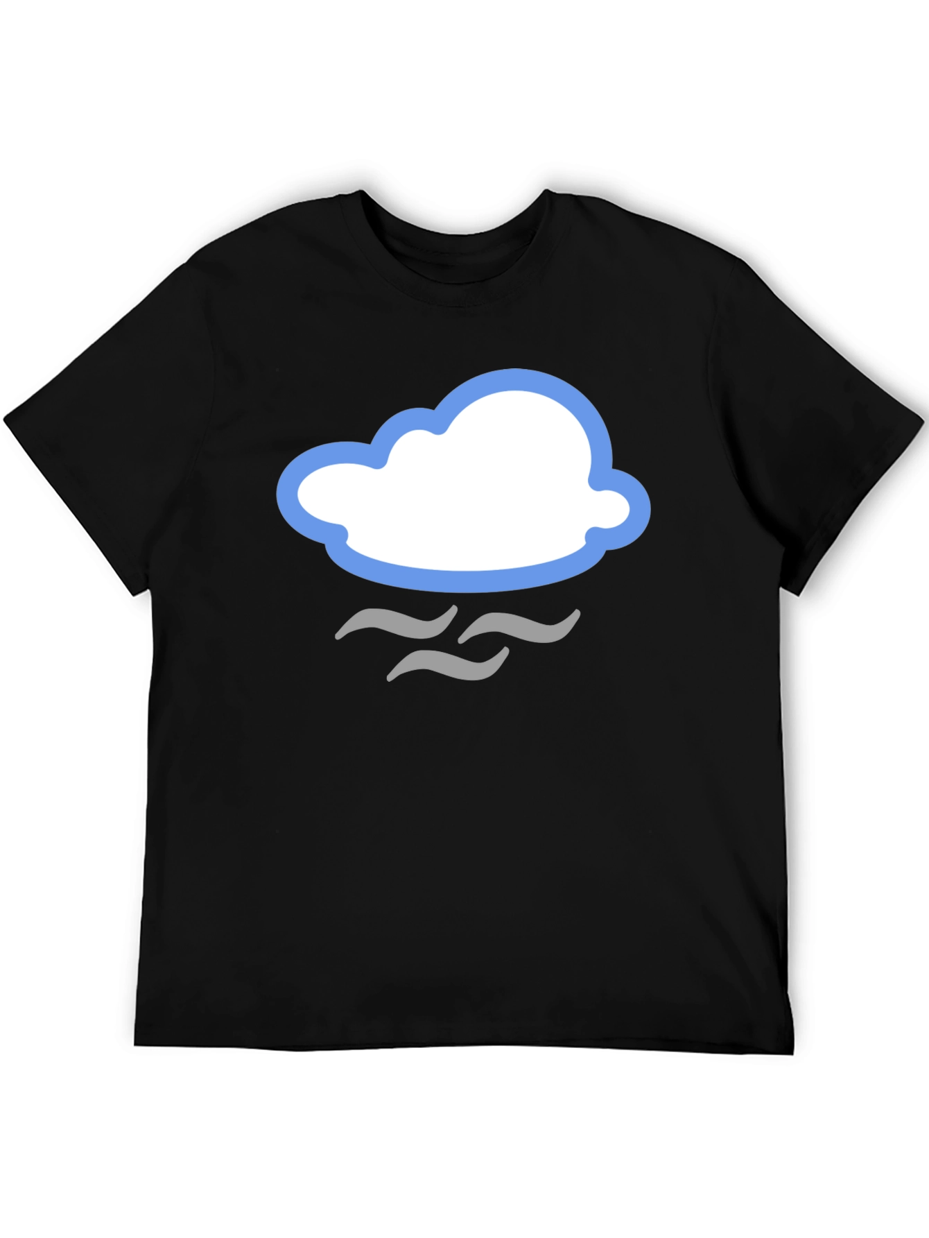 Cloud Graphic T-Shirt - Stylish Weather Tee