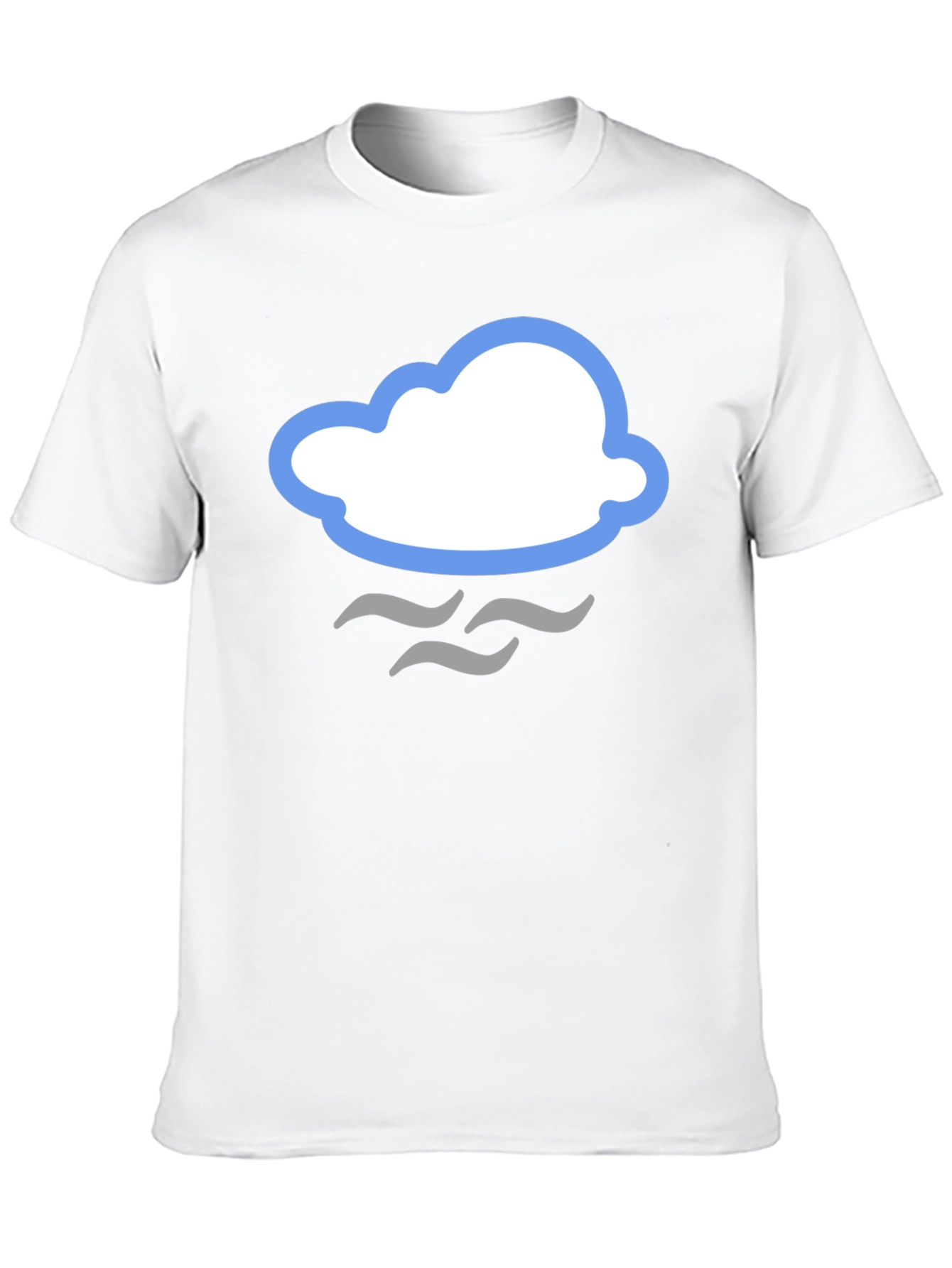 Cloud Graphic T-Shirt - Stylish Weather Tee