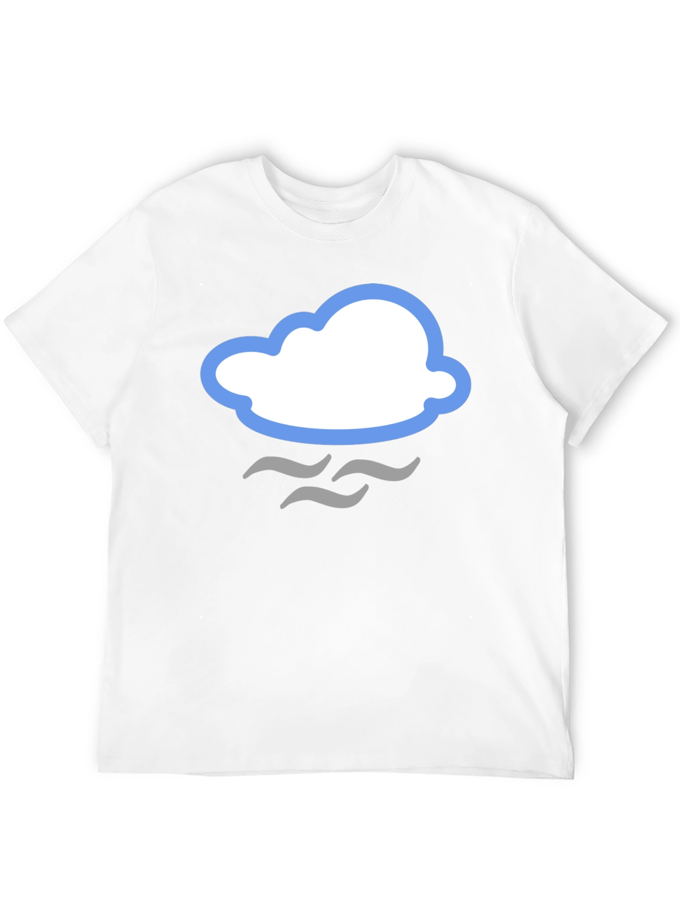 Cloud Graphic T-Shirt - Stylish Weather Tee