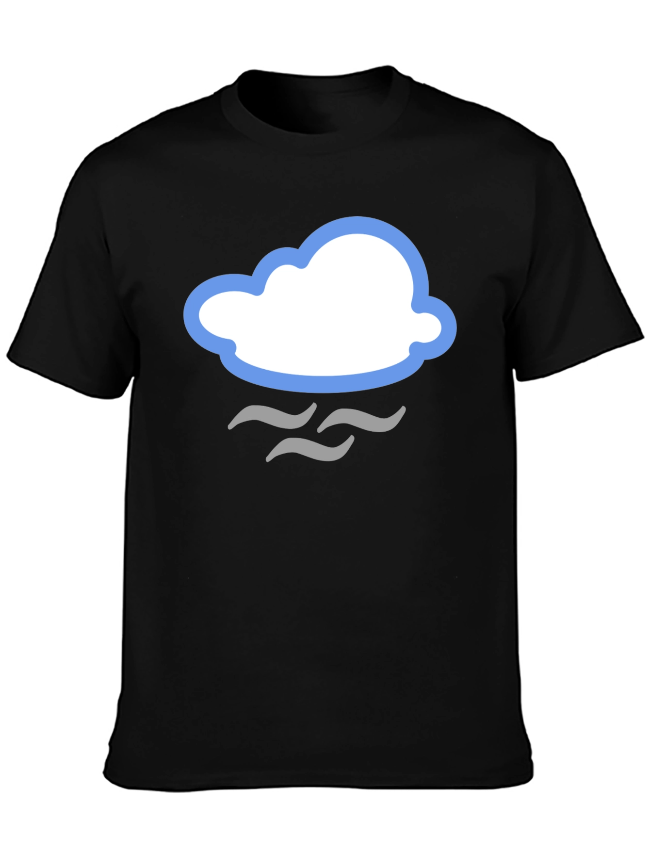 Cloud Graphic T-Shirt - Stylish Weather Tee
