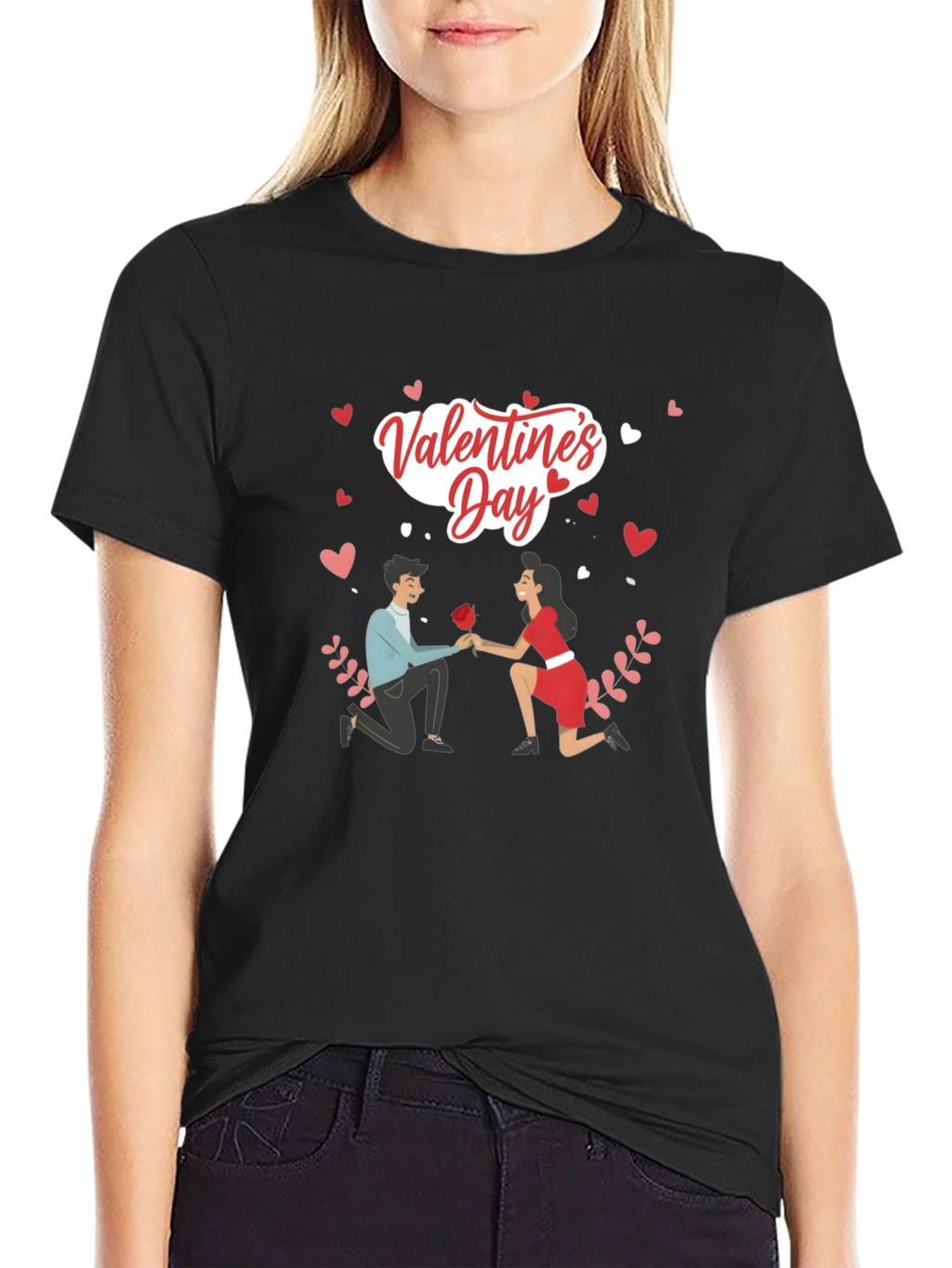 Valentines Day Proposal Graphic Tee
