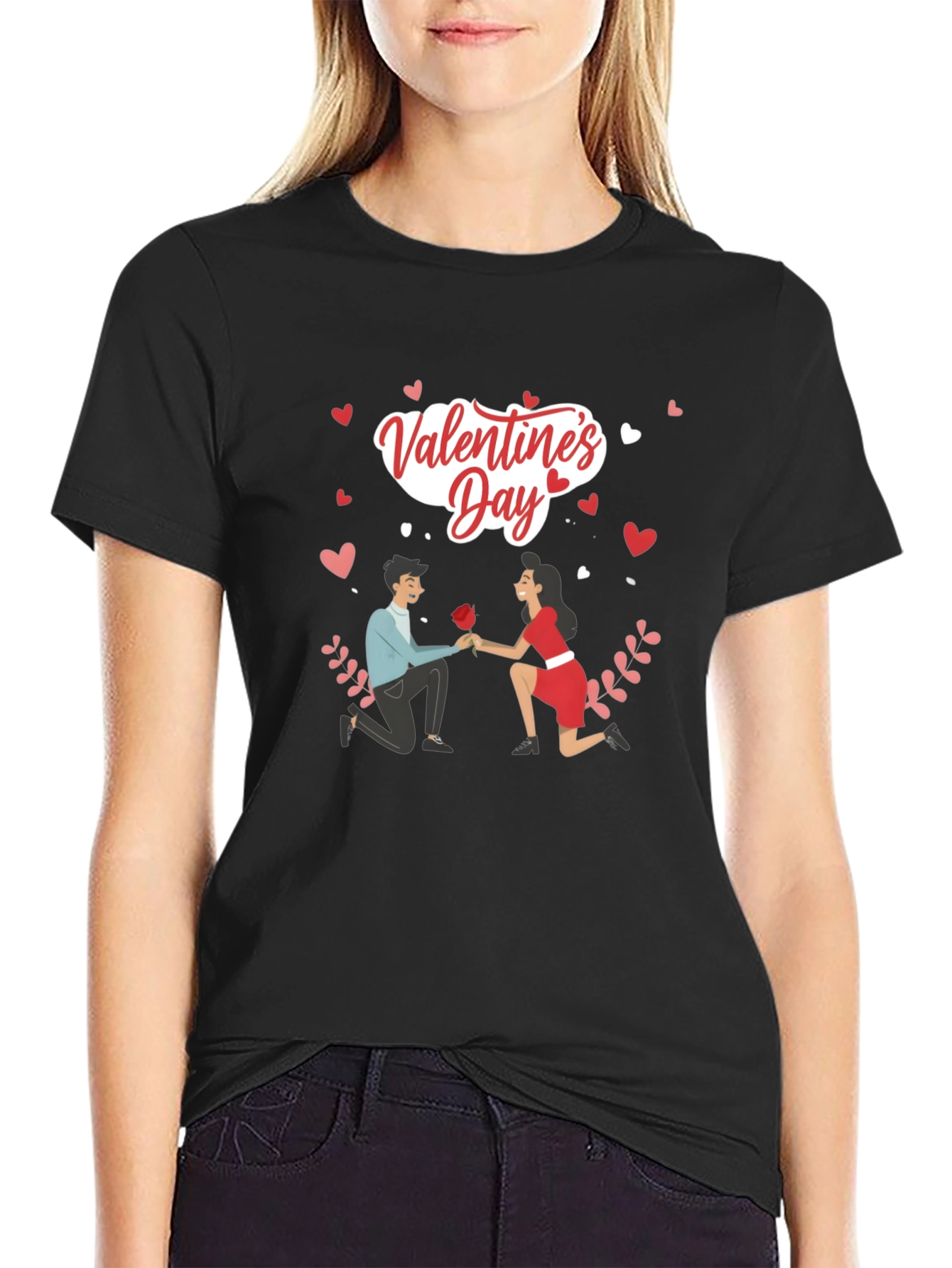 Valentines Day Proposal Graphic Tee