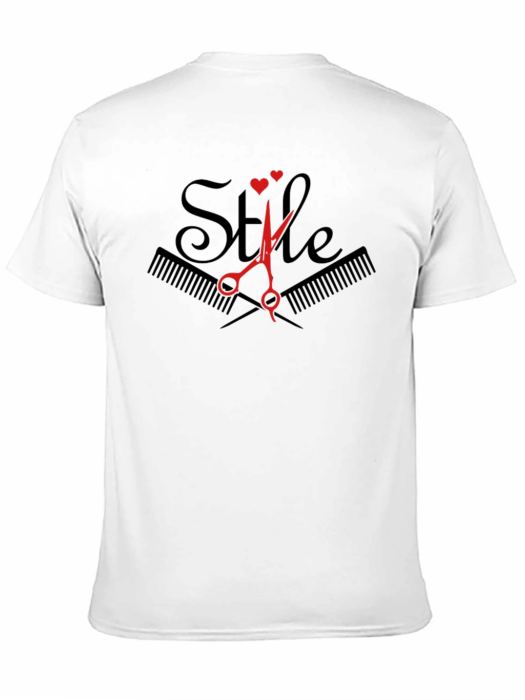Stylish Barber T-Shirt: Hair Salon Design Tee