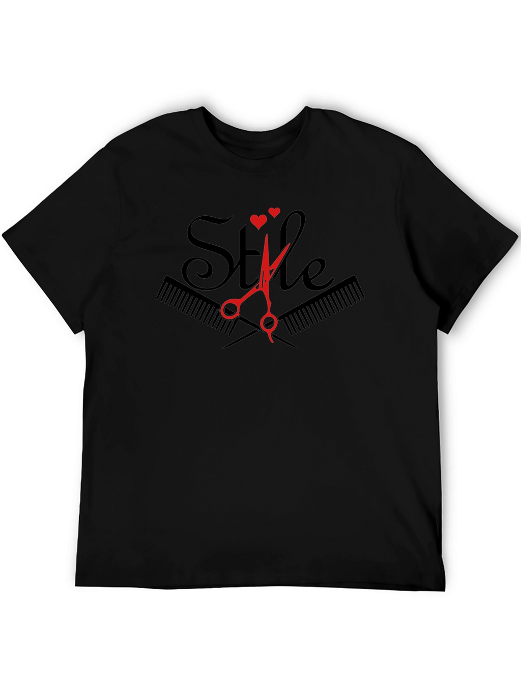 Stylish Barber T-Shirt: Hair Salon Design Tee