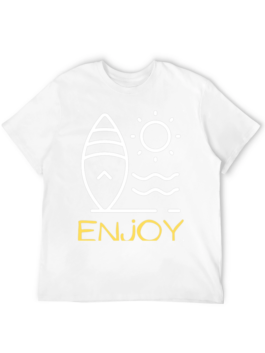Enjoy Surfboard Graphic Tee