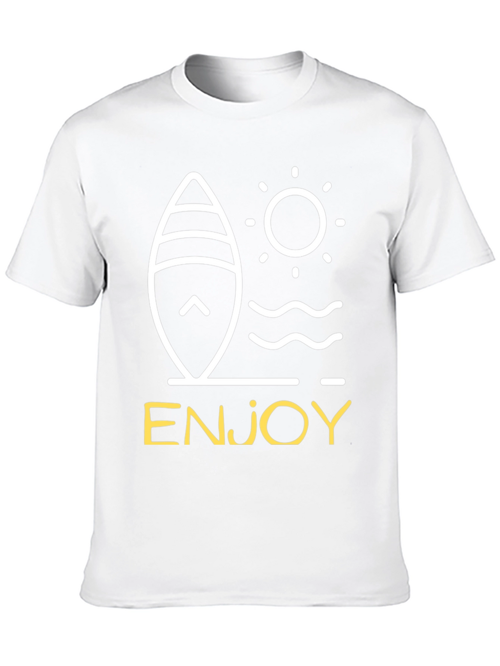 Enjoy Surfboard Graphic Tee