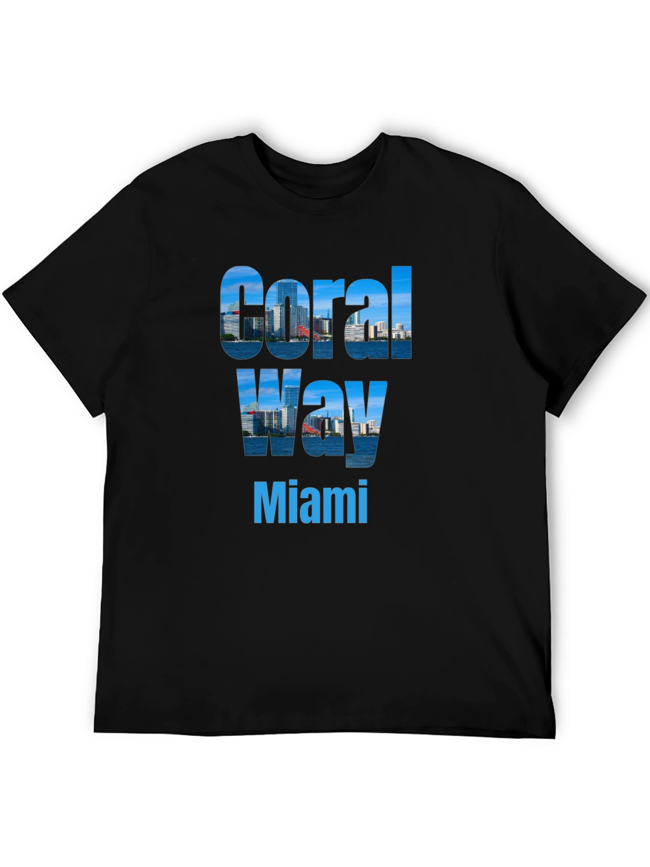 Coral Way Miami Graphic T-Shirt