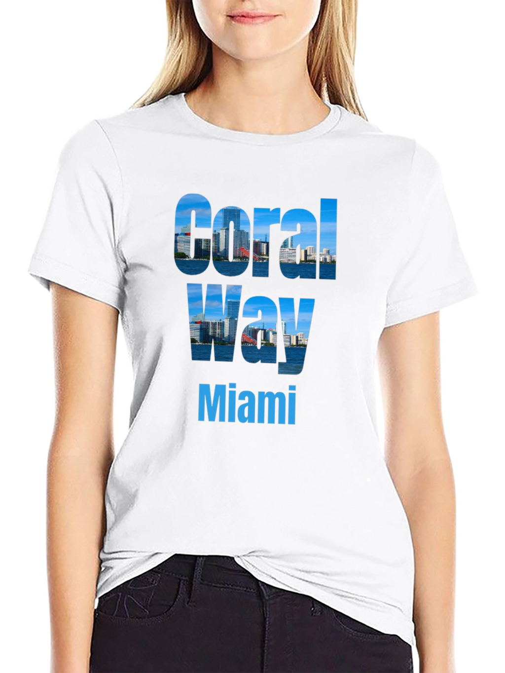 Coral Way Miami Graphic T-Shirt
