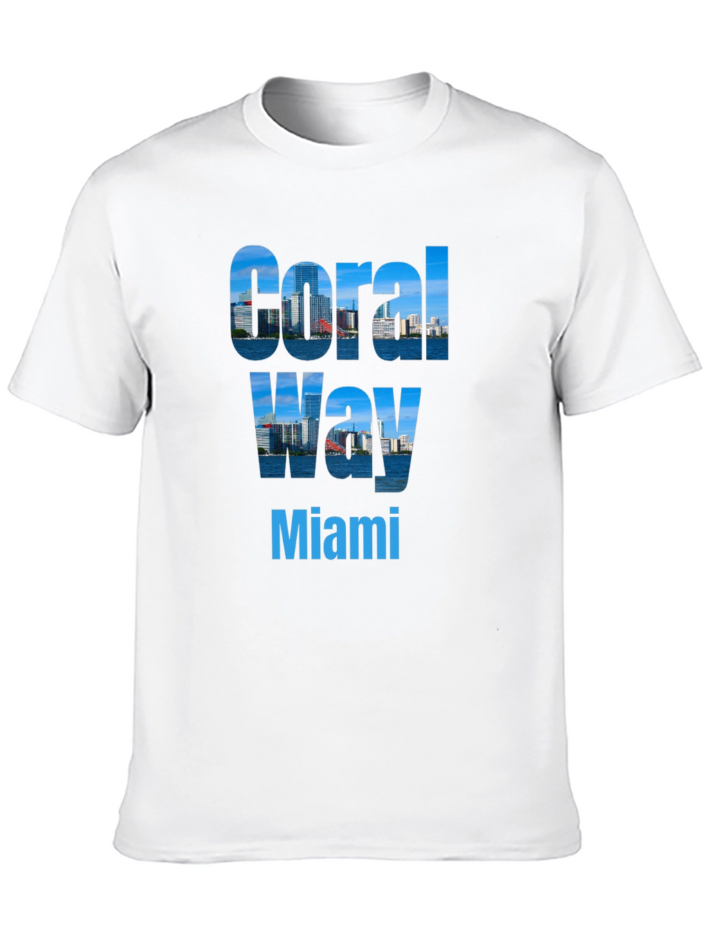 Coral Way Miami Graphic T-Shirt
