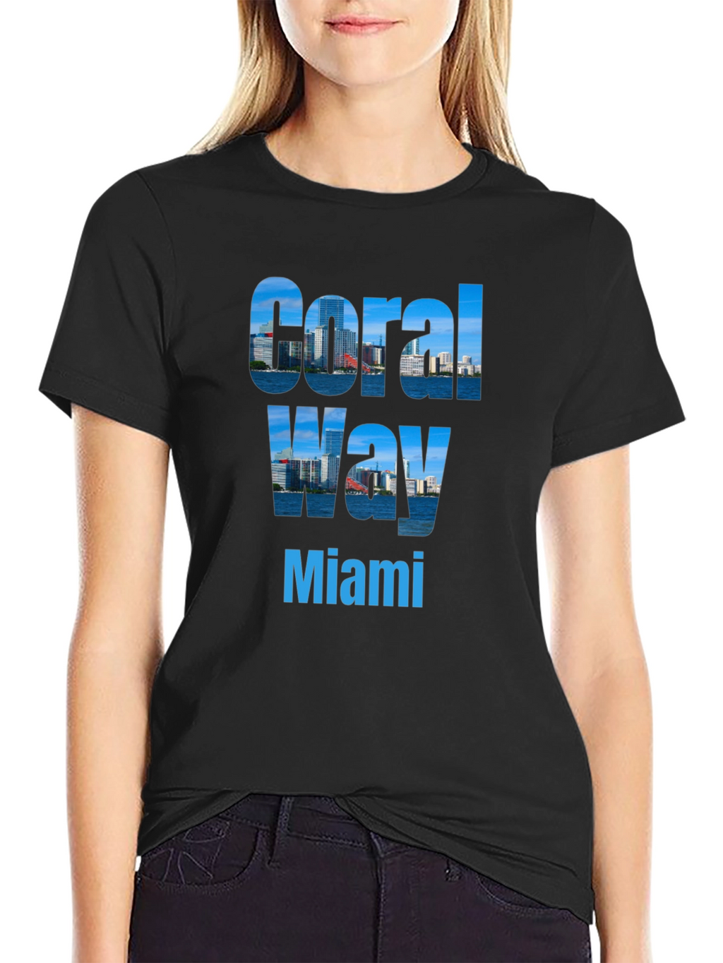 Coral Way Miami Graphic T-Shirt