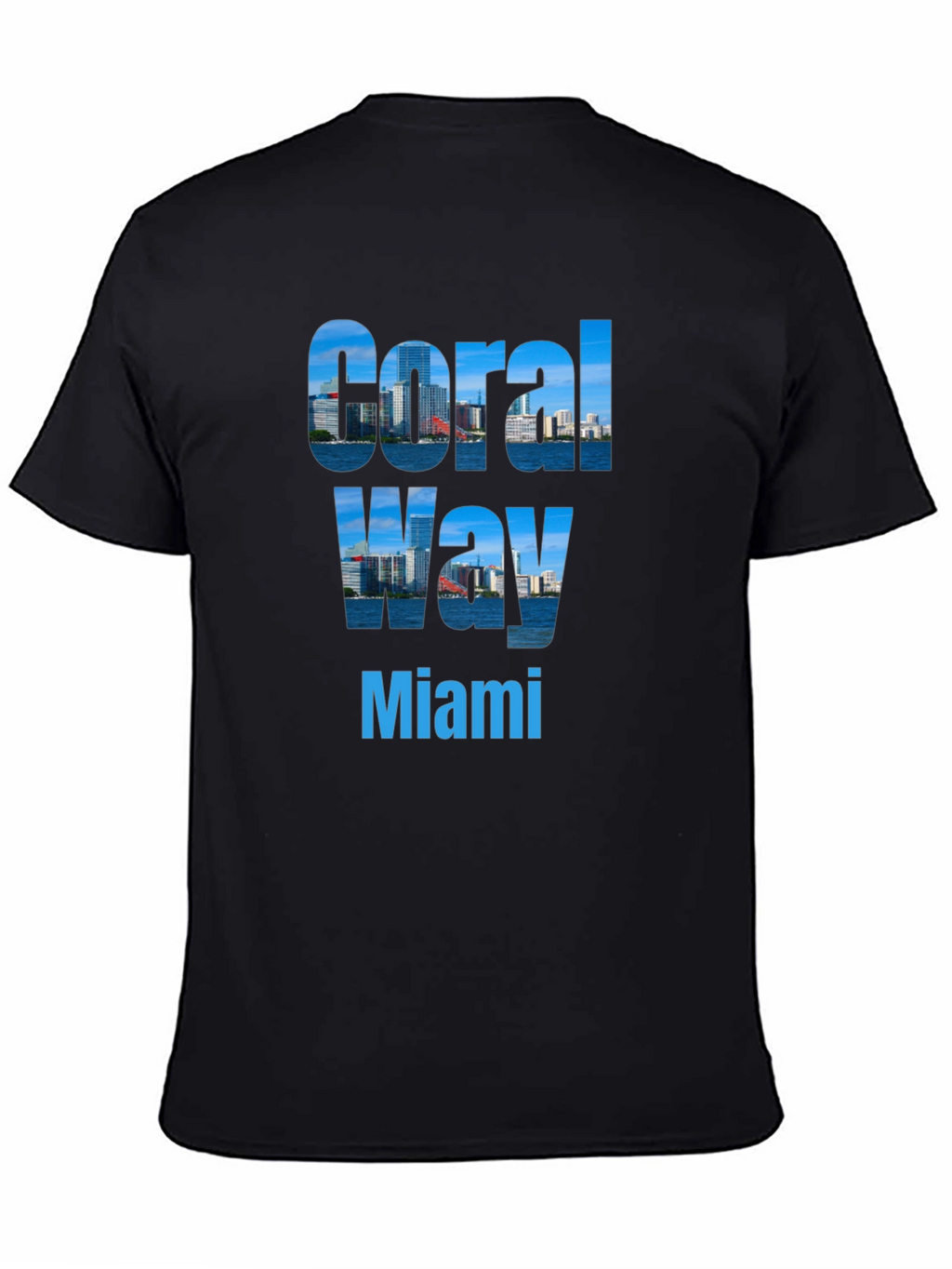 Coral Way Miami Graphic T-Shirt
