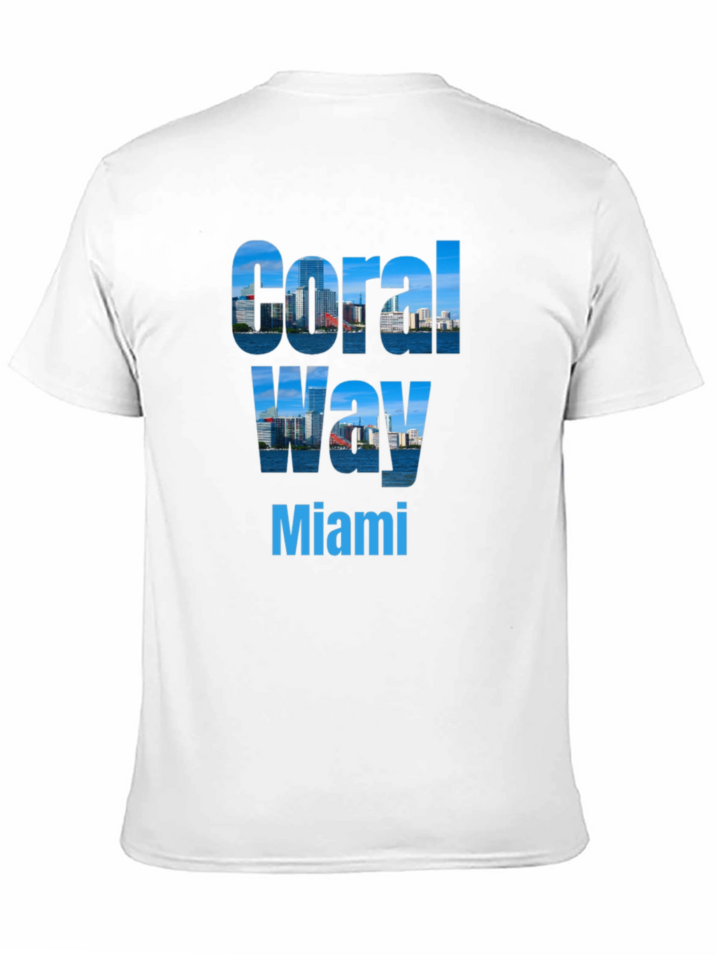 Coral Way Miami Graphic T-Shirt