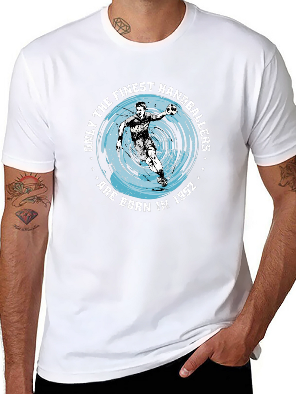 Finest Handballers Born in 1952 Graphic T-Shirt