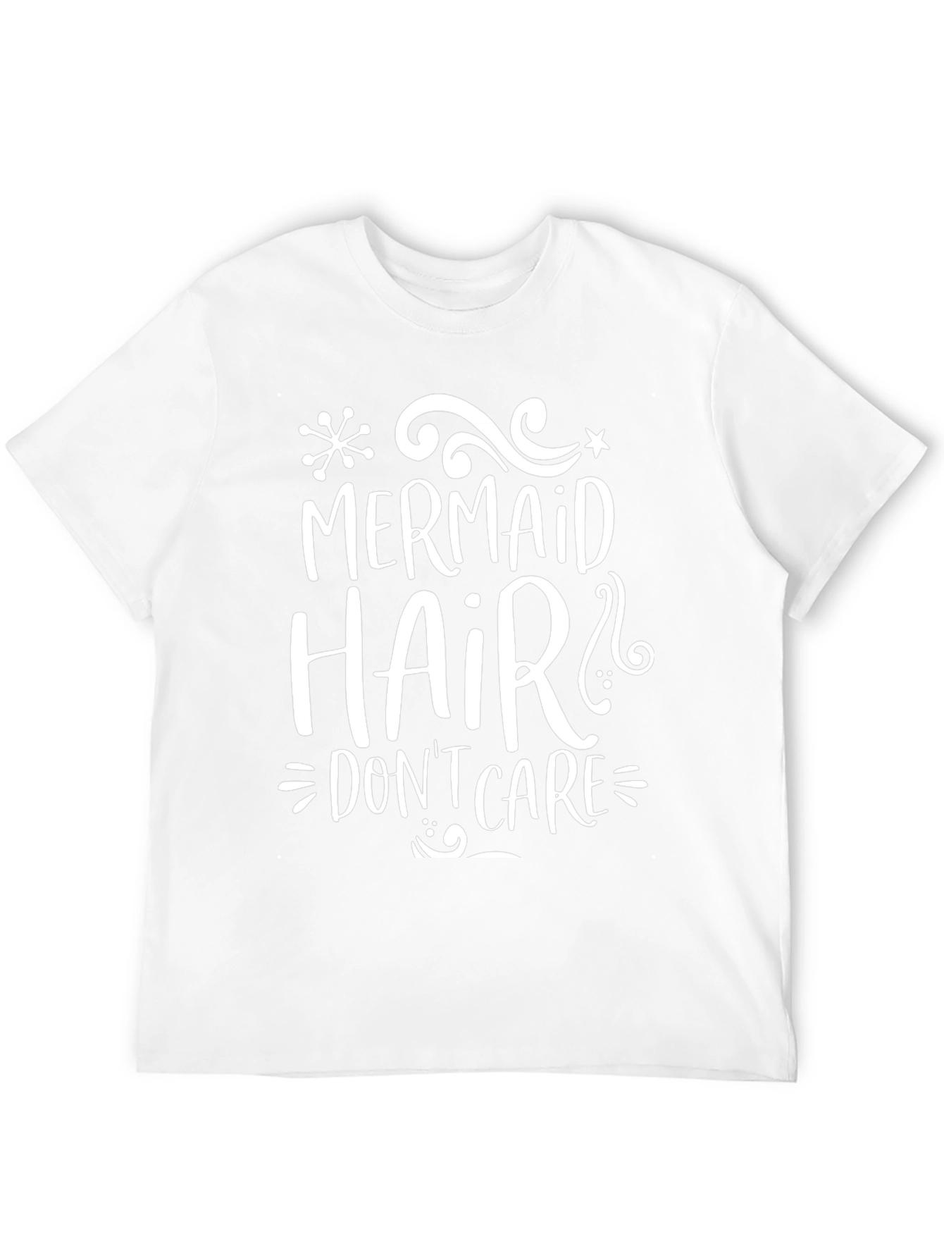 Mermaid Hair Dont Care Graphic Tee