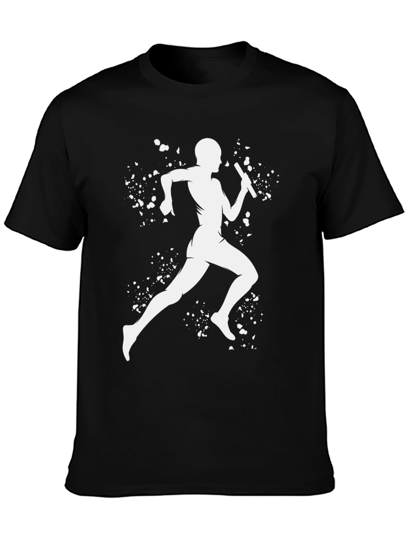 Runner Relay Graphic Tee - Black