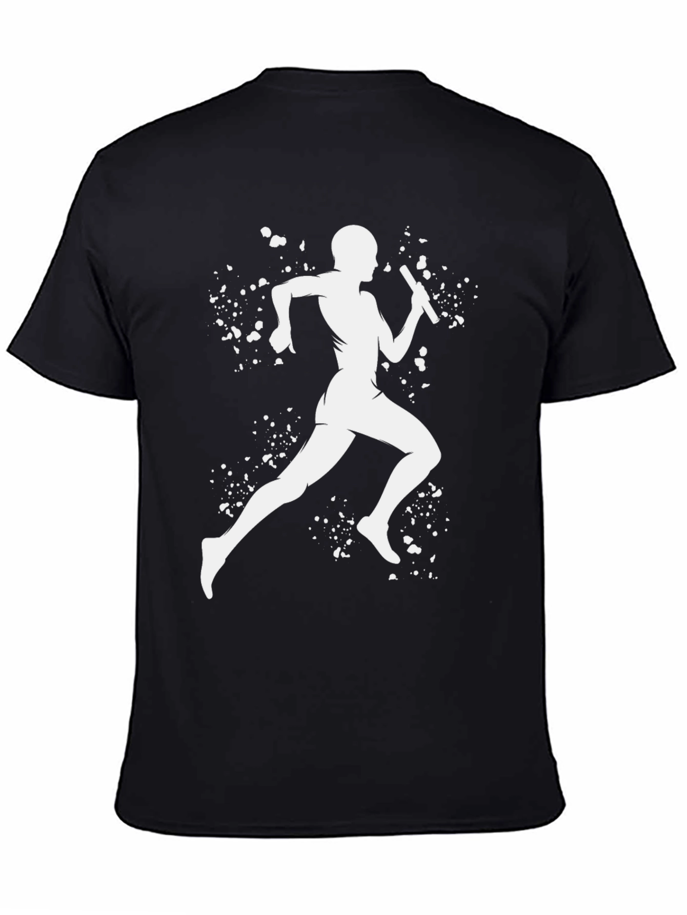 Runner Relay Graphic Tee - Black