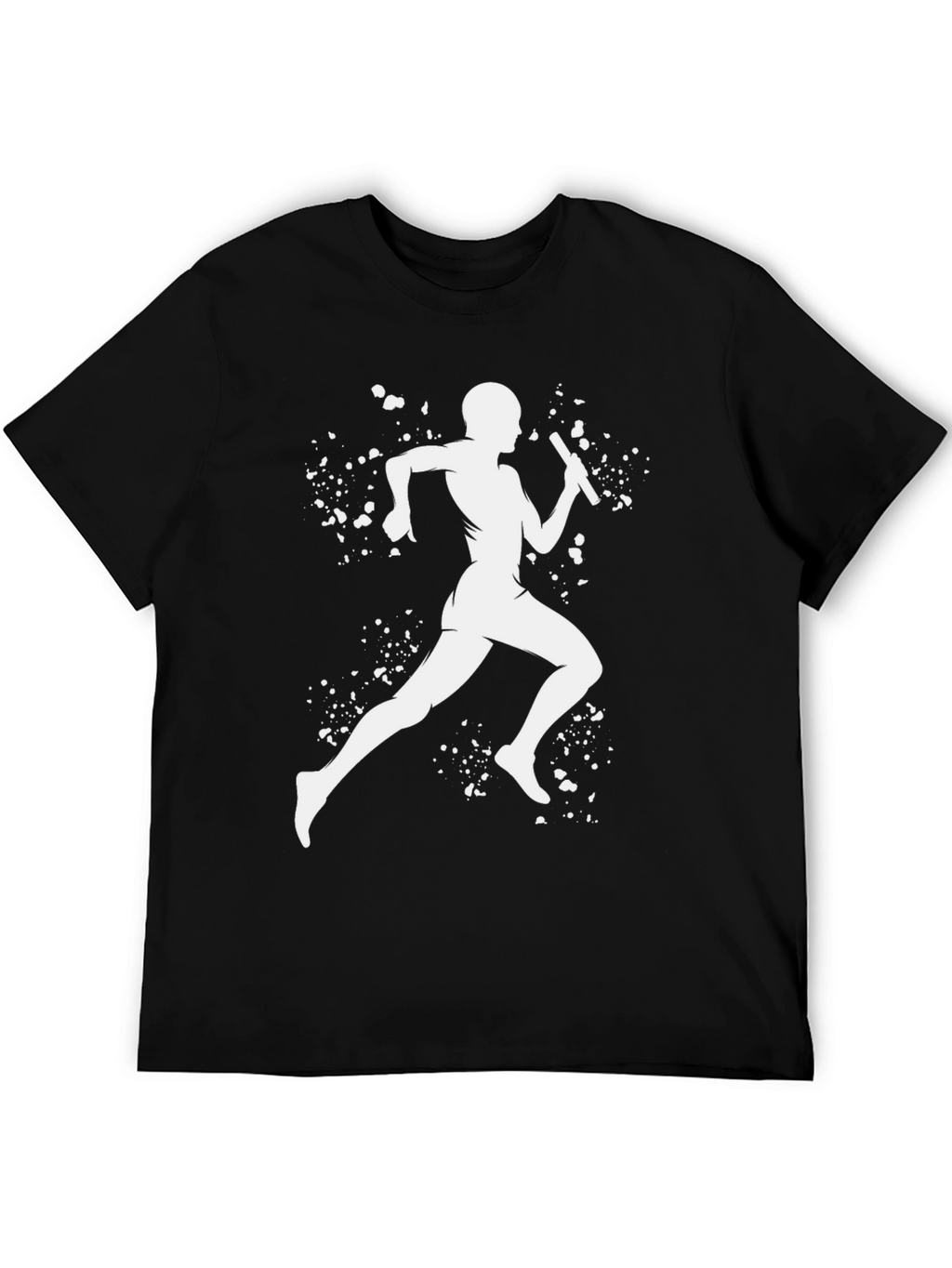 Runner Relay Graphic Tee - Black