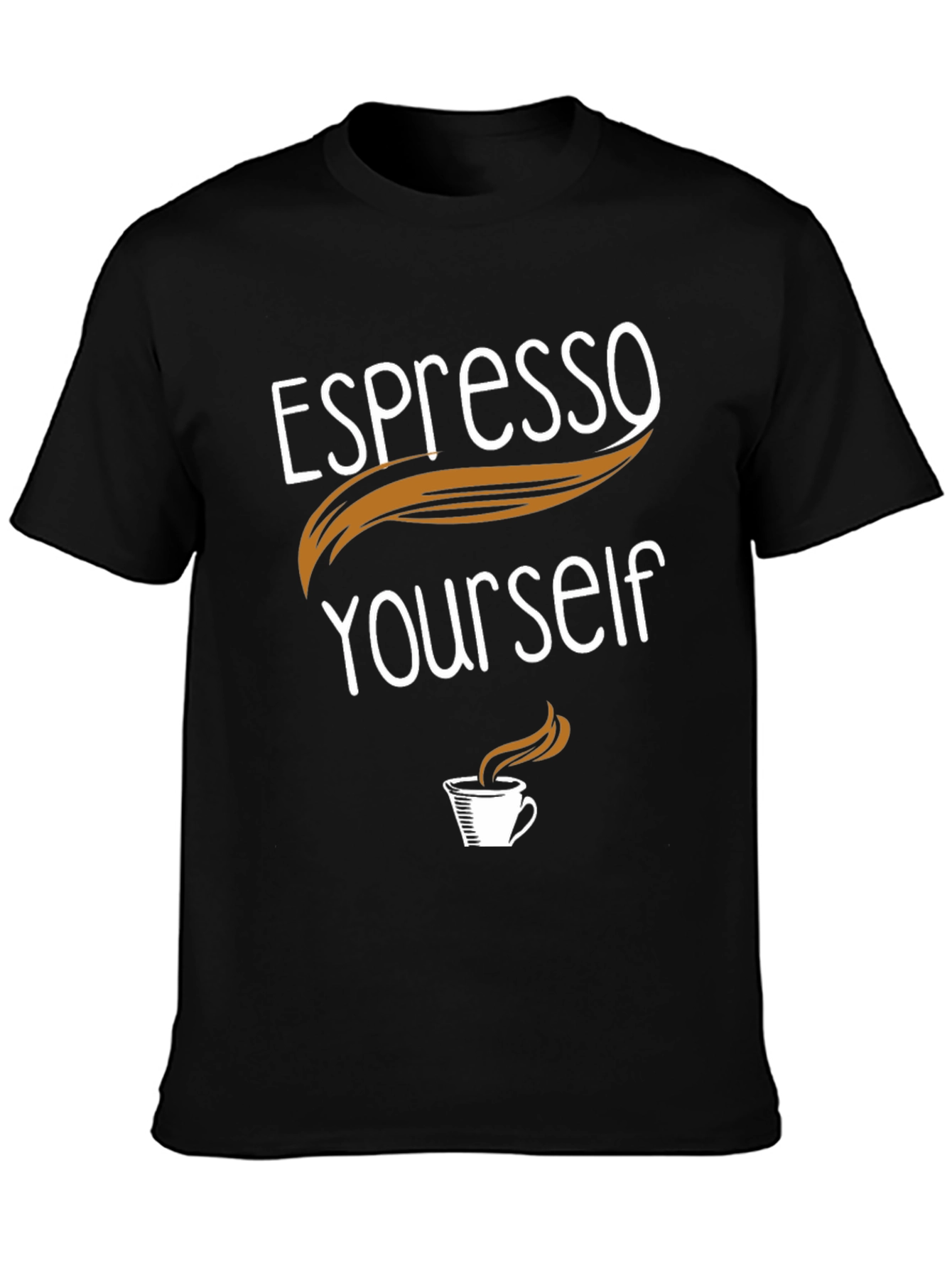 Espresso Yourself Graphic Tee - Coffee Lovers Shirt